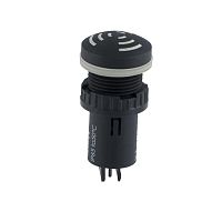 Waterproof alarm buzzer 107CONTIP65recessed