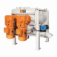 Conical screw mixer HBM 500/1000/2000batchsolid/liquidsingle-shaft