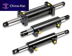 Steering cylinder DEK Seriesrotaryhydraulicwith through rod