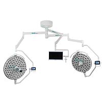 Ceiling-mounted surgical light MGE-SLK6wall-mountedLEDdental