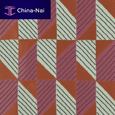 Upholstery fabric STATE for curtaingeometric patternpolyester