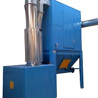 Bag dust collector BOR-FANfor the food industry