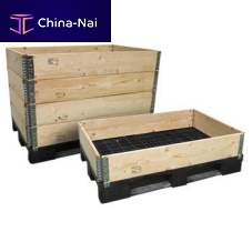 Wood pallet collar