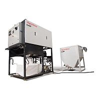 Abrasive recycling unit