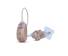 Mini RIC hearing aid TIEremote-controlled