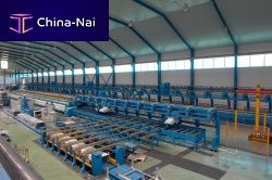 Profile extrusion line aluminium