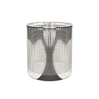 Steel laundry basket
