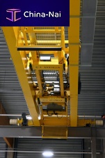 Double-girder overhead crane automatedmanual