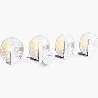 Contemporary wall light Hintindooraluminumbrass