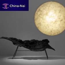 Original design armchair BIOMA+Ofiberglassblack