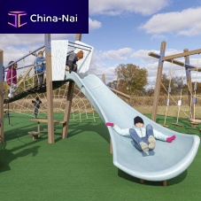 Upright slide Forma Alpine®for playground