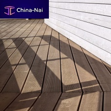 Solid wood deck board ITAUBAfor public spacefor boatfor public pool
