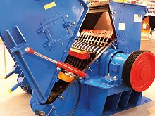 Impact mill horizontalstone
