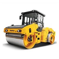 Trench compactor road roller