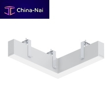 Surface-mounted light fixture NYBRO JUNCTIONLEDlinearL-shaped