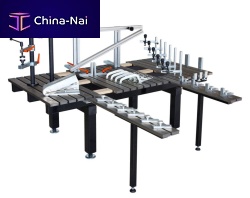 Stainless steel welding table cast ironsuction