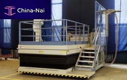 Fuselage access platform fixed