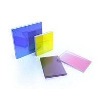 Colored optical filter CFabsorptionglass