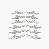 Clavicle compression plate Trifix Smalldistalmid-shaftlocking