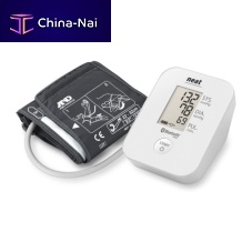 Cuff-mounted sphygmomanometer with adult cuff