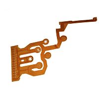 Multilayer printed circuit board LARGE SCALE 1 LAYER FLEXflexibledouble-sided