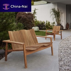 Contemporary sofa AMAZE: 4502gardenteak2-person