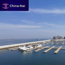Floating breakwater concrete