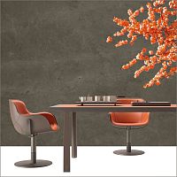 Contemporary chair ALMA indoorfabricleather