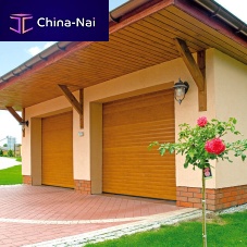 Roll-up garage door aluminumpolyurethane foamautomatic