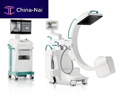 Mobile C-arm HYBRID EDITIONwith flat panel detectorwith video column