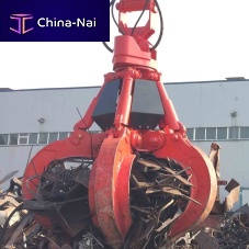 Scrap grab orange peelhydraulicfor the recycling industry