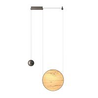 Pendant lamp OSEEmetalstonecontemporary