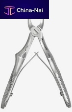 Pediatric dental extraction forceps 2600/101for upper incisorsEnglish pattern