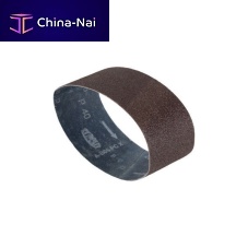 Grinding abrasive belt finishing