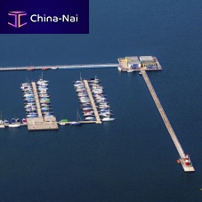 Floating dock mooringfor marinashigh-performance concrete