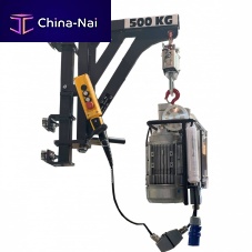 Pillar jib crane with winchlifting