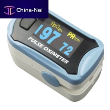 Fingertip pulse oximeter EHP029medicalOLEDwhite