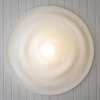 Contemporary wall light KALMindoorplasterround