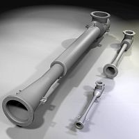 Oil-free Venturi ejector ENER-JETsingle-stagefor gasfor the chemical industry
