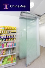 Removable partition TKSaluminumglazedfor offices