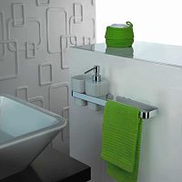 1-bar towel rack MO209/MO210/MO211/MO212wall-mountedchromed metal