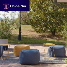 Contemporary pouf ARCHIMEDEfabricsquarerectangular
