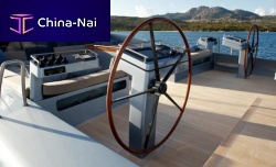 Chain steering wheel pedestal MAXI-YACHTSpinionfor sailboats