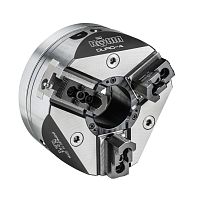 Power chuck DURO-A3-jawthrough-holemachining