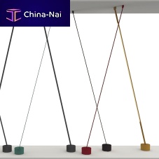 Floor-standing lamp ELASTICApainted metalfabricoriginal design