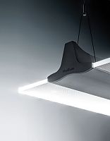 Hanging light fixture EIFFELLEDrectangularaluminum