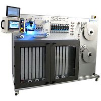 Coating machine for the pharmaceutical industry Matrix 6300 on casterscontinuous