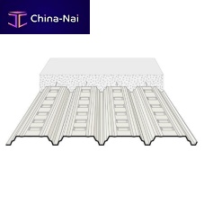 Disposable formwork 4.250.45galvanised steelfor floorfor balcony