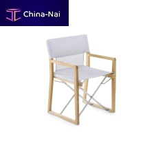 Contemporary chair Cosetteoutdoorfabricteak