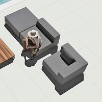 Modular sofa LOOP cornercontemporarygarden